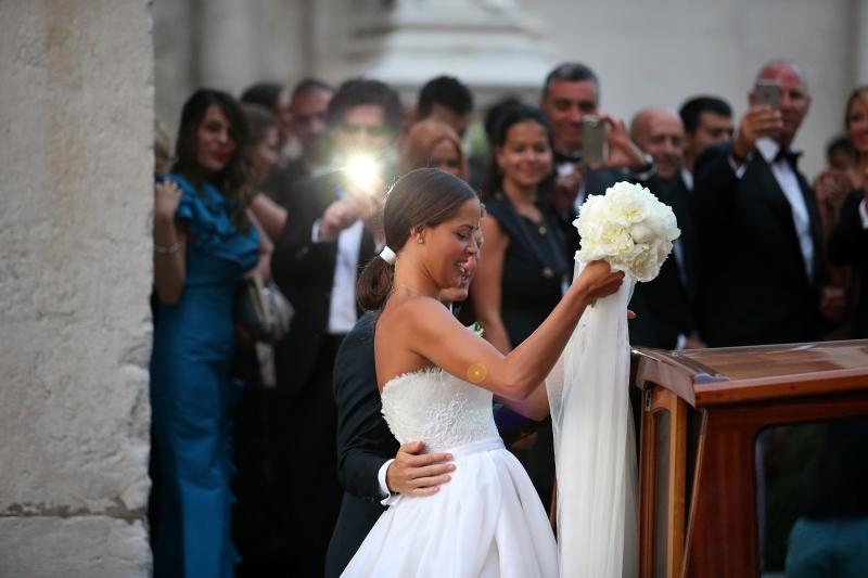 U Veneciji su vjenčali tenisačica Ane Ivanović i nogometaš Bastian Schweinsteiger. Photo: Petar Glebov/PIXSELL U Veneciji su vjenčali tenisačica Ane Ivanović i nogometaš Bastian Schweinsteiger. Photo: Petar Glebov/PIXSELL