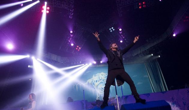31.07.2013., Zagreb – U sklopu svjetske turneje “Maiden England”, u Areni Zagreb odrzan je koncert heavy metal benda Iron Maiden. Photo: Daniel Kasap/PIXSELL