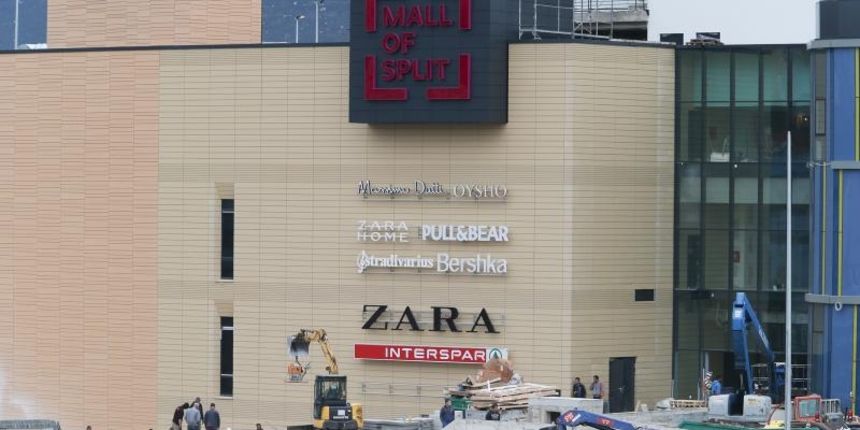 Gradilište trgovačkog centra Mall of Split. Photo: Ivo Cagalj/PIXSELL Gradilište trgovačkog centra Mall of Split. Photo: Ivo Cagalj/PIXSELL