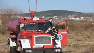 Požar u ornitološkom rezervatu Parka prirodeP Vransko jezero Požar u ornitološkom rezervatu Parka prirodeP Vransko jezero