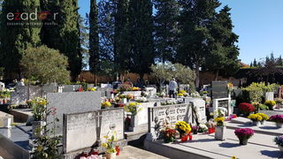 Blagdan Svih svetih na zadarskim grobljima