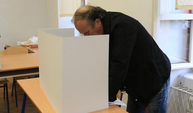 Izbori za 8. saziv hrvatskog sabora. Glasovanje. Photo: Duško Jaramaz/PIXSELL