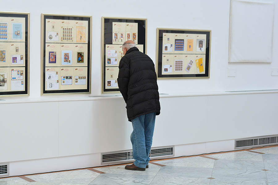 Filatelistička izložba pod nazivom Hrvatski Božić ; foto Iva Perinčić