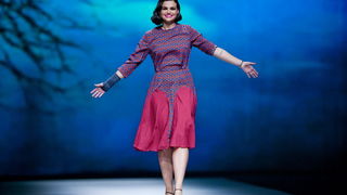 Zagreb, 191012.
U shopping centru Westgate od 18.-20.10. odrzava se modna revija Cro A Porter.
Na fotografiji: Anamarija Asanovic.
Foto: Neja Markicevic / CROPIX