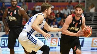 24.09.2015., Zadar – Zadar Dogus Basketball Tournament, KK Zadar – Olympiakos. Photo: PIXSELL