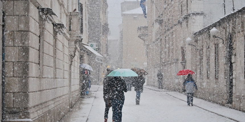Snježni petak u Zadru, Foto: Duje Surać Snježni petak u Zadru, Foto: Duje Surać