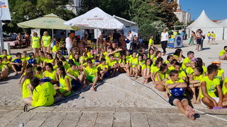 Sasvim osoban doživljaj – 10. dm Millennium Jump sa zadarske rive. Foto: Mladen Malik Barba Sasvim osoban doživljaj – 10. dm Millennium Jump sa zadarske rive. Foto: Mladen Malik Barba