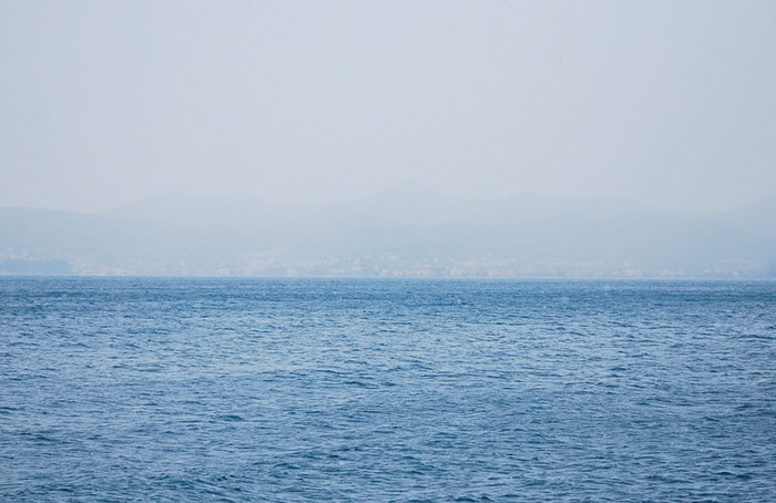 Bura i snijeg u Zadru 1. veljače 2012, Foto: Duje Surać