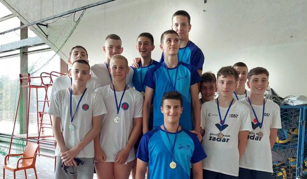 Plivači i plivačice Pk Zadar osvojili 20 odličja u Splitu na Regionalnom prvenstvu Hrvatske