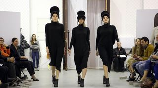 U sklopu tribine Moda osamdesetih – modni laboratorij za 21. stoljece odrzana odrzana modna revija Avangardna moda osamdesetih. Zvoncica Vuckovic. Photo: Robert Anic/PIXSELL