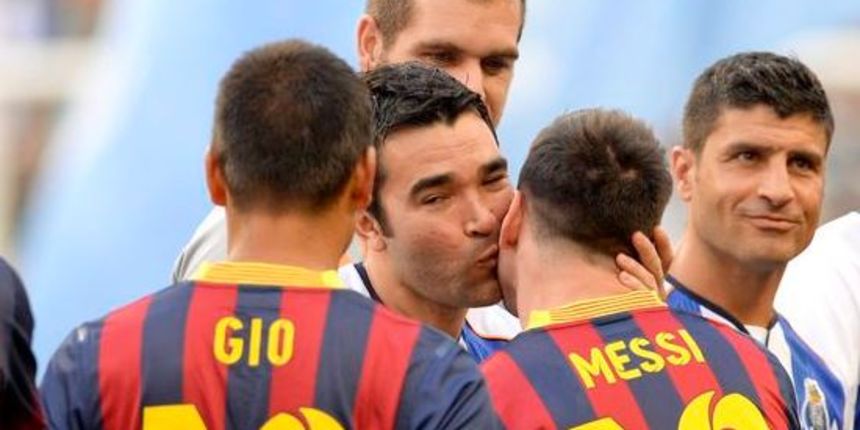 Deco i Messi, foto: abola.pt Deco i Messi, foto: abola.pt