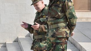 Snimanje scene iz filma “General” na zadarskom Forumu