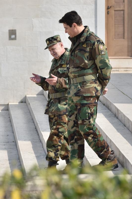 Snimanje scene iz filma “General” na zadarskom Forumu