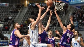 19. kolo ABA lige, KK Zadar – KK Mega Leks 74-73. Photo: Dino Stanin/PIXSELL 19. kolo ABA lige, KK Zadar – KK Mega Leks 74-73. Photo: Dino Stanin/PIXSELL
