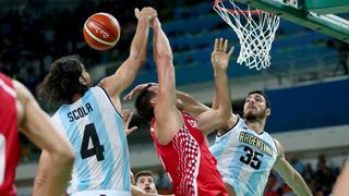 Olimpijske igre Rio 2016. Košarkaska utakmica, 2. kolo, skupina B, Hrvatska – Argentina 82-90. Photo: Igor Kralj/PIXSELL Olimpijske igre Rio 2016. Košarkaska utakmica, 2. kolo, skupina B, Hrvatska – Argentina 82-90. Photo: Igor Kralj/PIXSELL