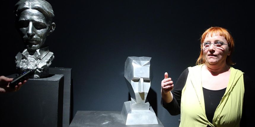 Otvorenje izlozbe Nikola Tesla Mind from the future u Mestrovicevom paviljonu, Helena Bulaja Madunic. Otvorenje izlozbe Nikola Tesla Mind from the future u Mestrovicevom paviljonu, Helena Bulaja Madunic.