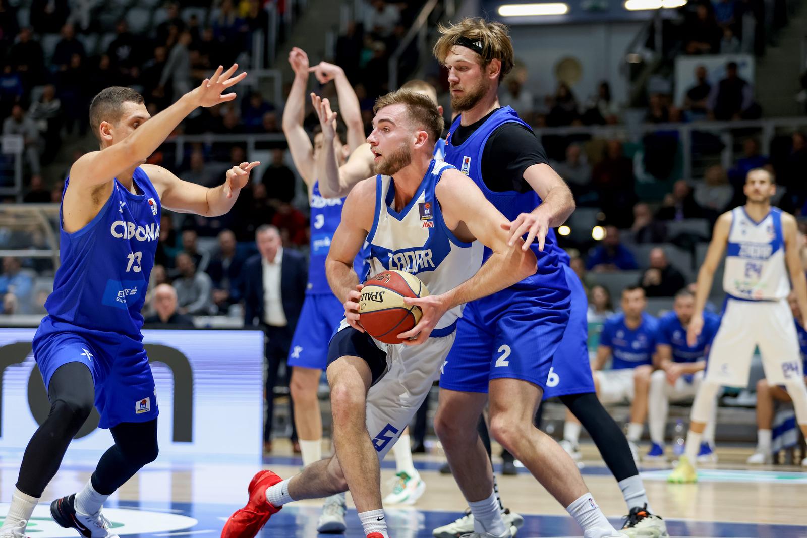 Zadar i Cibona odigrali utakmicu 16. kola AdmiralBet ABA lige, Tyler Wahl