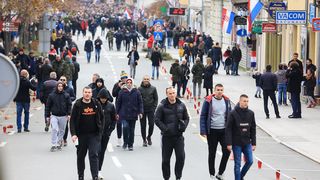 Kolona sjećanja u Vukovaru 18. studenog 2021. Kolona sjećanja u Vukovaru 18. studenog 2021.