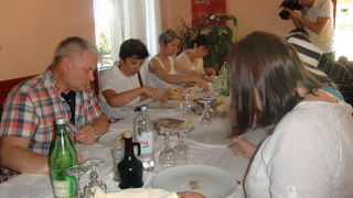 Degustacija i ocjenjivanje janjetine u restoranu Lungo mare Degustacija i ocjenjivanje janjetine u restoranu Lungo mare