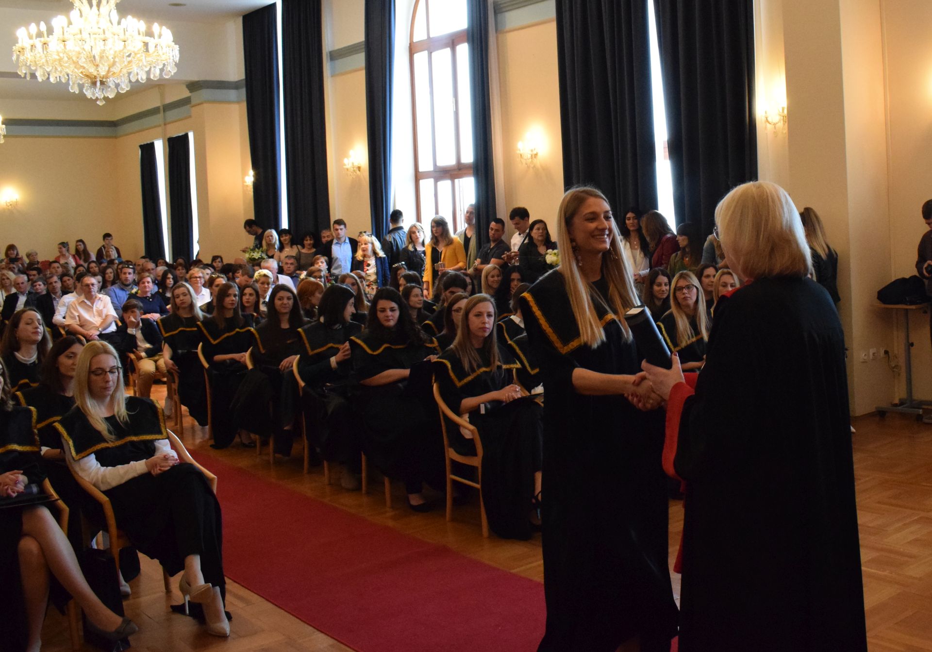 Promocija magistara u Svečanoj dvorani Sveučilišta u Zadru Promocija magistara u Svečanoj dvorani Sveučilišta u Zadru