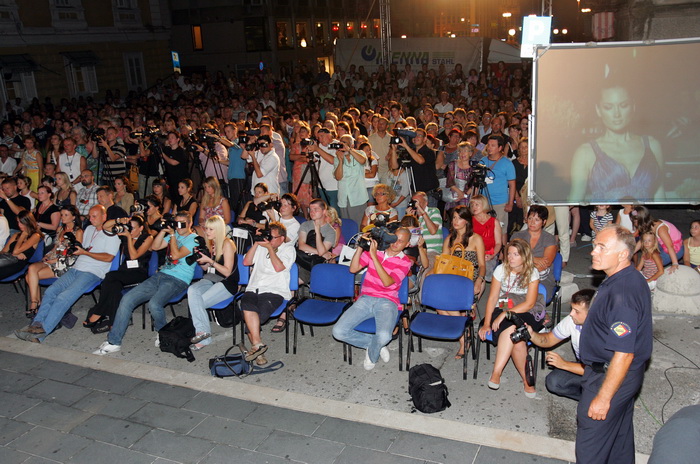 Rijeka, 270810.
Veceras je odrzana modna revija 4 rijecke stepenice na stepenicama pored Grand Hotela Bonavia. Ono