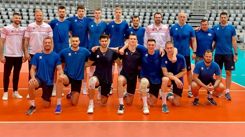Hrvatska muška odbojkaška reprezentacija počela je pripreme u Zadru Hrvatska muška odbojkaška reprezentacija počela je pripreme u Zadru