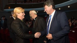 Predsjednica Grabar-Kitarović na svečanoj sjednici Gradskog vijeća Predsjednica Grabar-Kitarović na svečanoj sjednici Gradskog vijeća