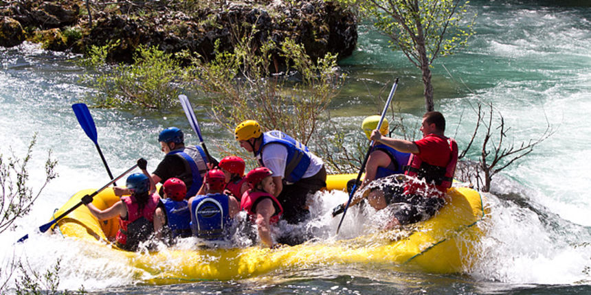 7. hrvatska rafting regata “Zrmanja 2012.”, Foto: Leo Banić