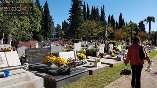 Blagdan Svih svetih na zadarskim grobljima