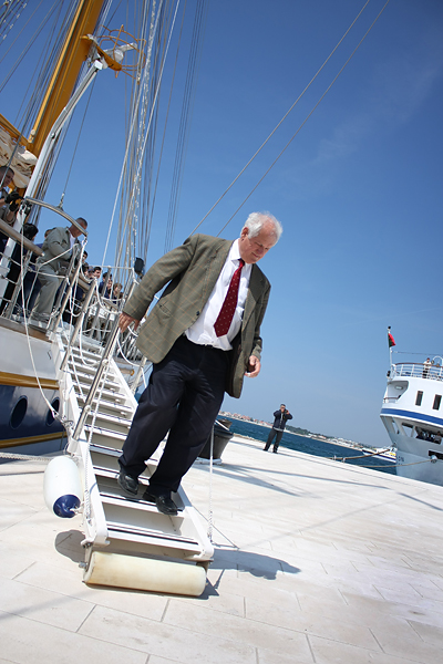 Uplovljavanje školskog broda “Kraljica mora” (Foto:Saša Čuka)