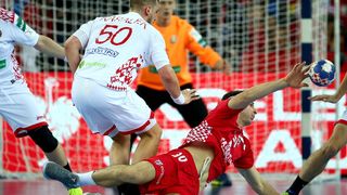 Arena Zagreb, Europsko rukometno prvenstvo, skupina I, 1. kolo, Hrvatska – Bjelorusija. Arena Zagreb, Europsko rukometno prvenstvo, skupina I, 1. kolo, Hrvatska – Bjelorusija.