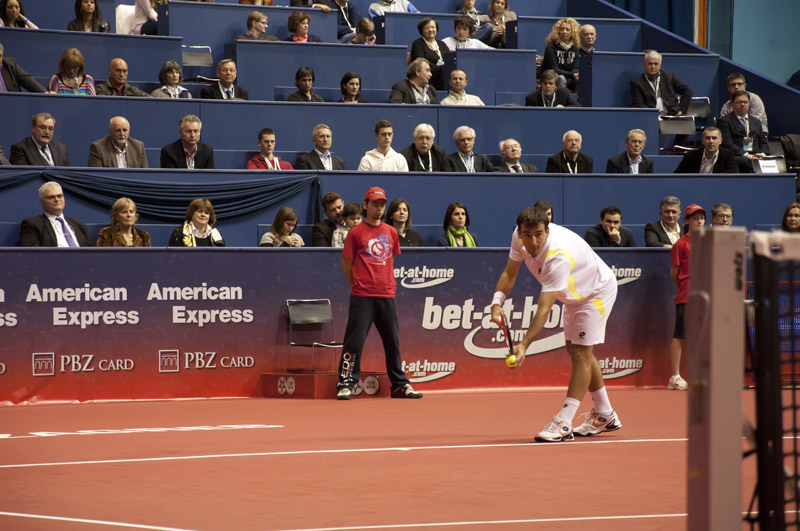 Finale ATP Zagreb: Dodig – Berrer, Foto: Andro Marcev Finale ATP Zagreb: Dodig – Berrer, Foto: Andro Marcev