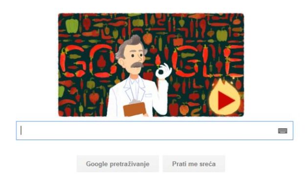 Novi Google doodle krije igru sa znanstvenikom