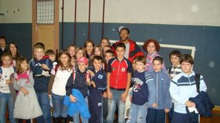 Juby Johnson u posjeti zadarskoj OS “Simuna Kozicica Benje”