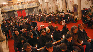 Misa za blagdan Svijećnice u crkvi Sv.Šime (Foto:Saša Čuka)