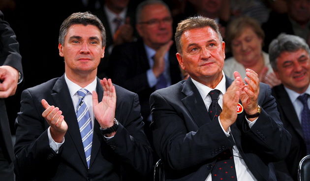 Zagreb, 150911.
Tvornica Kulture, Subiceva ulica.
Koalicija SDP-HNS-IDS-HSU predstavila je svoj izborni program novinarima i clanovima Koalicije. O programu su govorili vodeci ljudi Koalicije, predsjednik SDP-a Zoran Milanovic, predsjednik HNS-a Radimir C