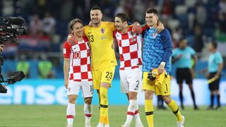 SP 2018: Slavlje hrvatskih reprezentativaca nakon pobjede nad Nigerijom SP 2018: Slavlje hrvatskih reprezentativaca nakon pobjede nad Nigerijom