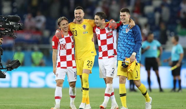 SP 2018: Slavlje hrvatskih reprezentativaca nakon pobjede nad Nigerijom