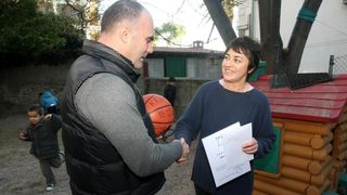 Košarkaši i djelatnici KK Zadar posjetili dječji vrtić Latica, Foto: Dino Stanin/PIXSELL Košarkaši i djelatnici KK Zadar posjetili dječji vrtić Latica, Foto: Dino Stanin/PIXSELL