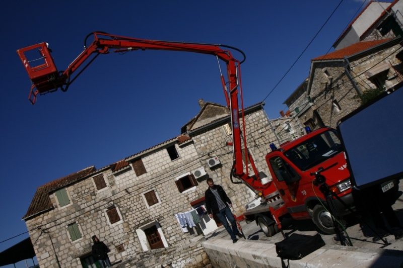 Snimanje spota za pjesmu “Ružo crvena”