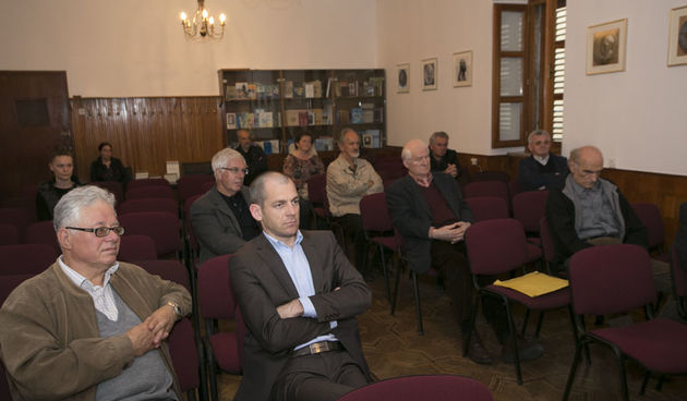 Matica Hrvatska: Predstavljanje Glagoljskih matičnih knjiga Bibinja, foto: Leo Banic