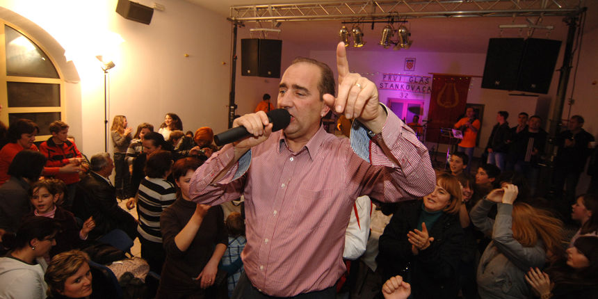 Mladen Grdović u Stankovcima (foto: Andrija Lučić / CROPIX)