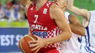Ljubljana, Arena Stozice – Europsko prvenstvo u kosarci Eurobasket Slovenia 2013.Drugi krug, grupa F. Hrvatska – Finska 88-63. Photo: Igor Kralj/PIXSELL Ljubljana, Arena Stozice – Europsko prvenstvo u kosarci Eurobasket Slovenia 2013.Drugi krug, grupa F. Hrvatska – Finska 88-63. Photo: Igor Kralj/PIXSELL