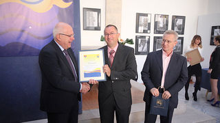 Dodjela nagrade Nasmiješeno sunce (foto:Saša Čuka) Dodjela nagrade Nasmiješeno sunce (foto:Saša Čuka)