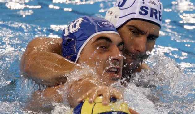 Vaterpolo, Srbija i Italija (foto: Reuters)