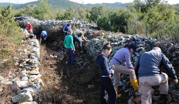 PP Vransko jezero: Akcija obnavljanja starog puta prema lokvi Benči