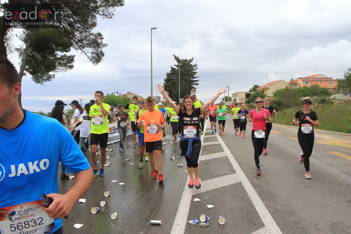 Wings for Life World Run Zadar 2017: Okrjepa u Bibinjama