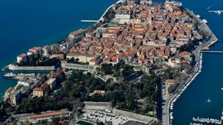Zadar iz zraka, zračna panorama