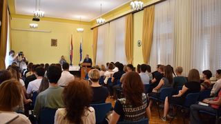 Prijem za nagrađivane učenike osnovnih i srednjh škola