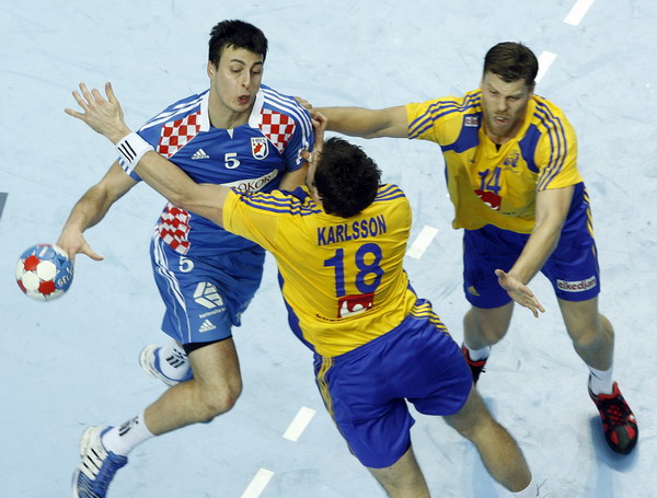 Hrvatska – Svedska 30-26, Foto: CROPIX
